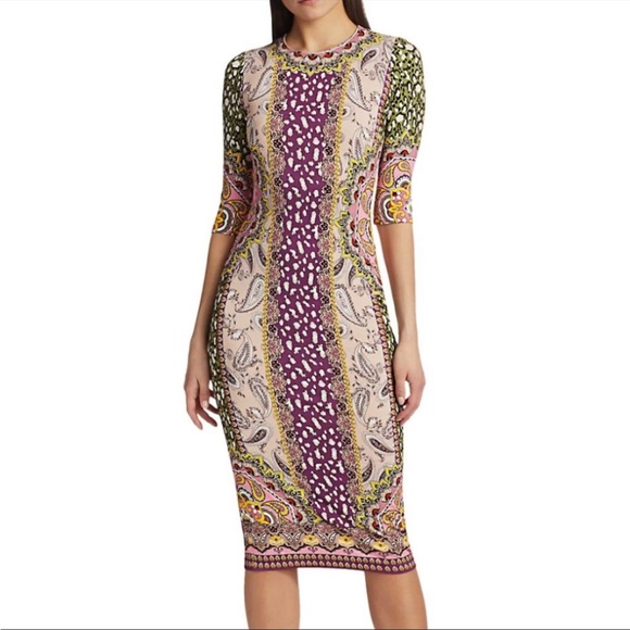 Alice + Olivia Dresses & Skirts - Alice + Olivia Delora Knit Mini Bodycon Dress